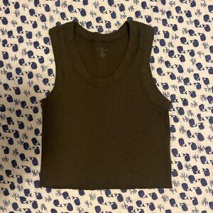 Brandy Melville Olive Tank